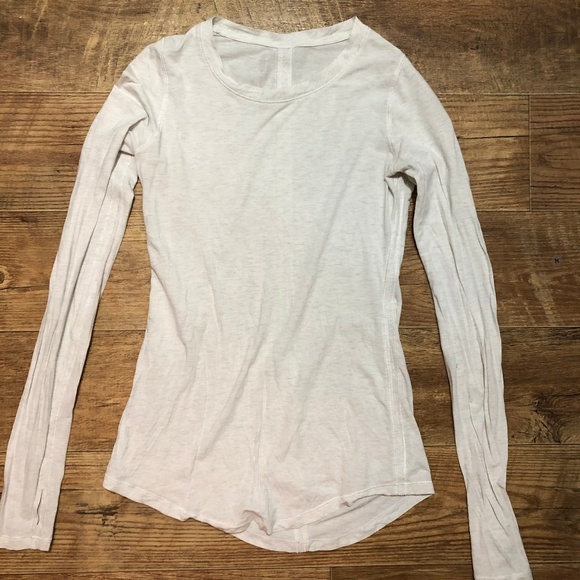 lululemon athletica Tops - Lululemon White Long Sleeve